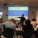 Halperin gives a lecture at a conference for teachers at IDC-Herzliya.